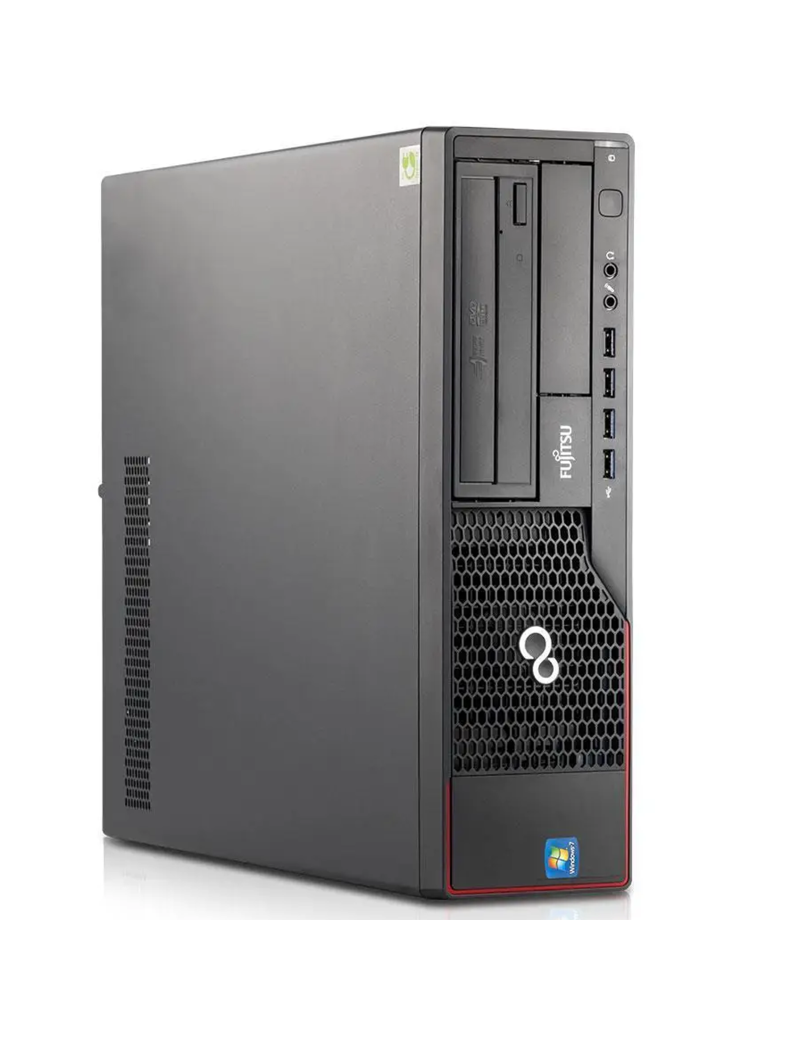PC Computer Ricondizionato Fujitsu Esprimo E700 DT Intel Core i7-2600 Ram 8GB SSD 240GB DVD-ROM Freedos