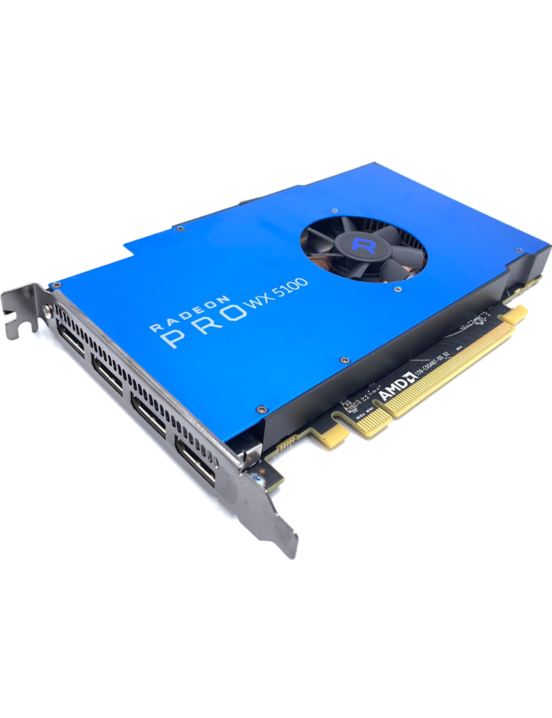 Scheda Video Ricondizionata ATI AMD Radeon Pro WX5100 8GB GDDR5 Bulk Edition