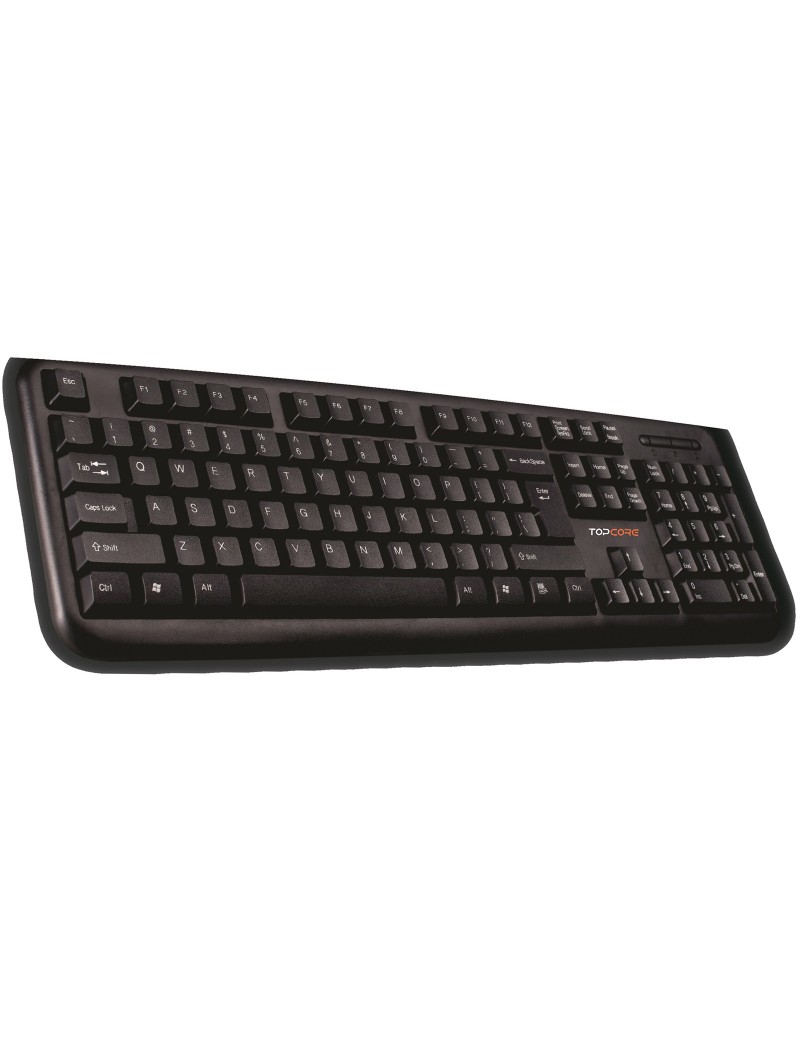 Tastiera USB Topcore TOPKB1 Nera