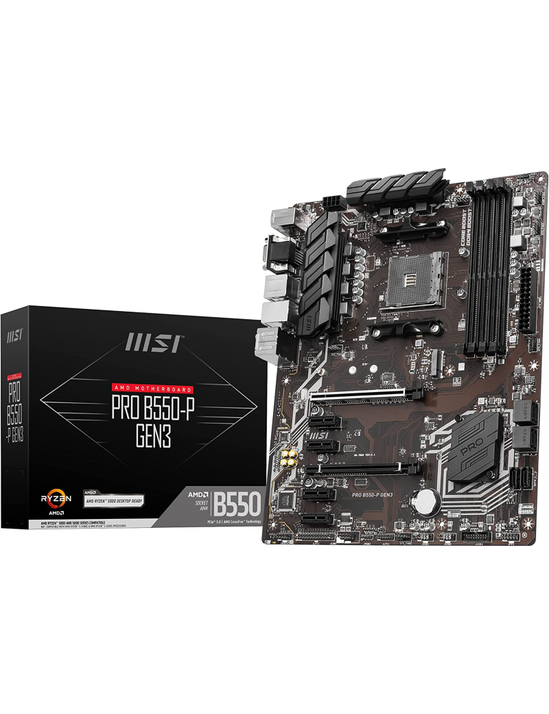 Scheda Madre MSI B550-P Pro Socket AMD AM4
