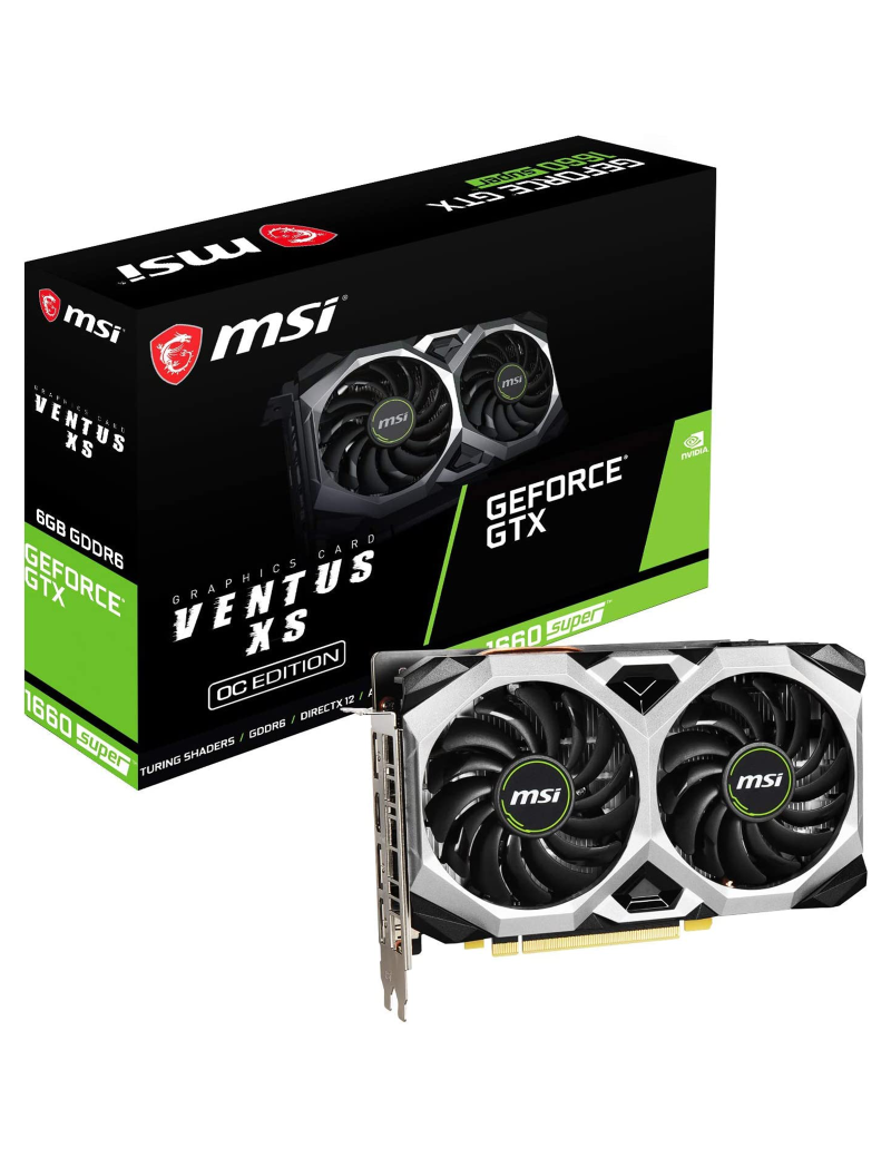 Scheda Video MSI Nvidia GeForce GTX 1660 Super 6GB GDDR6 Ventus XS OC