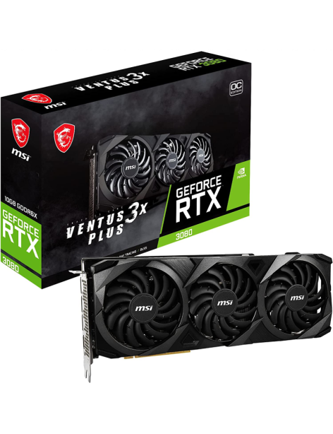 Scheda Video MSI Nvidia GeForce RTX 3080 10GB GDDR6X Ventus 3X Plus OC LHR