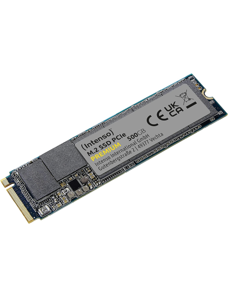 Intenso SSD 500GB Premium M.2 NVMe PCIe Gen 3.0 3835450