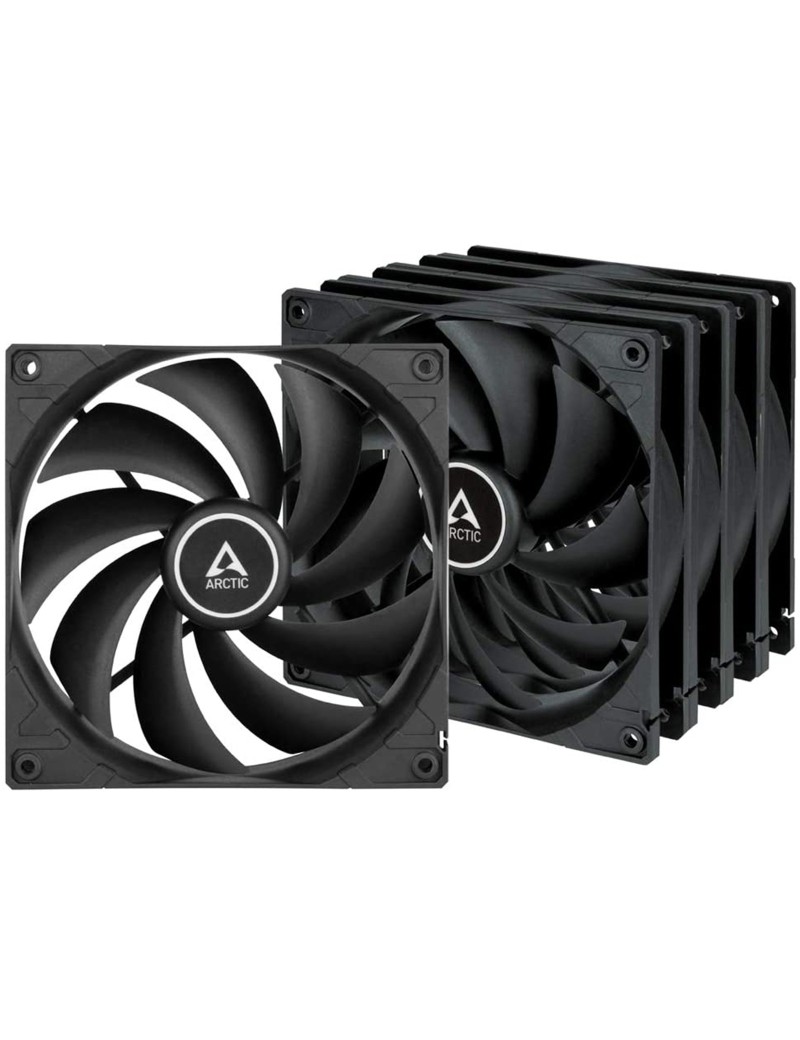 5 Ventole 14 Cm Nero Arctic F14 Value Pack 1 VENTOLA DIFETTOSA