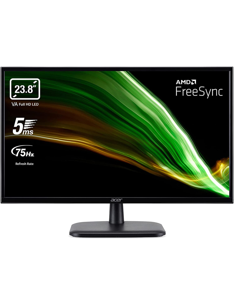 Monitor 24" Acer EK240Y LED VA 16:9 Full HD 75 Hz HDMI VGA