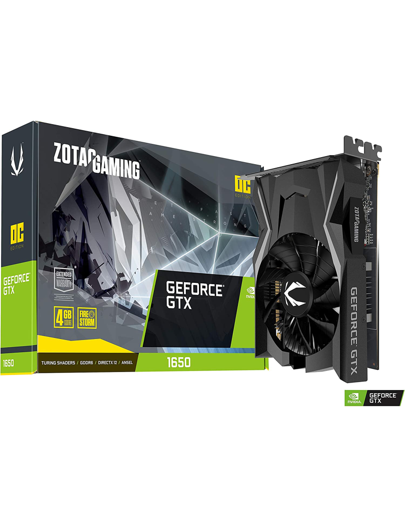 Scheda Video ZOTAC Nvidia GeForce GTX 1650 4GB GDDR5 OC