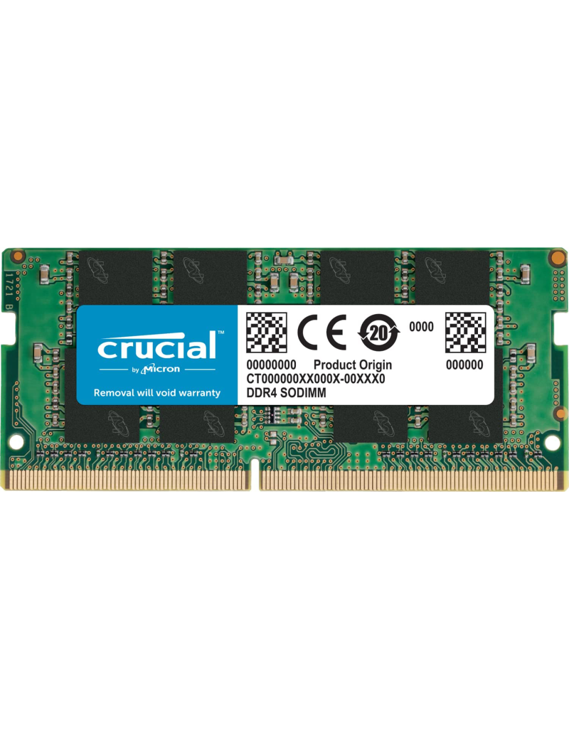 Crucial Memoria RAM DDR4 8GB SODIMM 3200 Mhz CT8G4SFRA32A