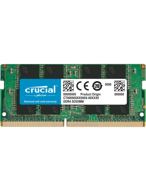 Crucial Memoria RAM DDR4 8GB SODIMM 3200 Mhz CT8G4SFRA32A