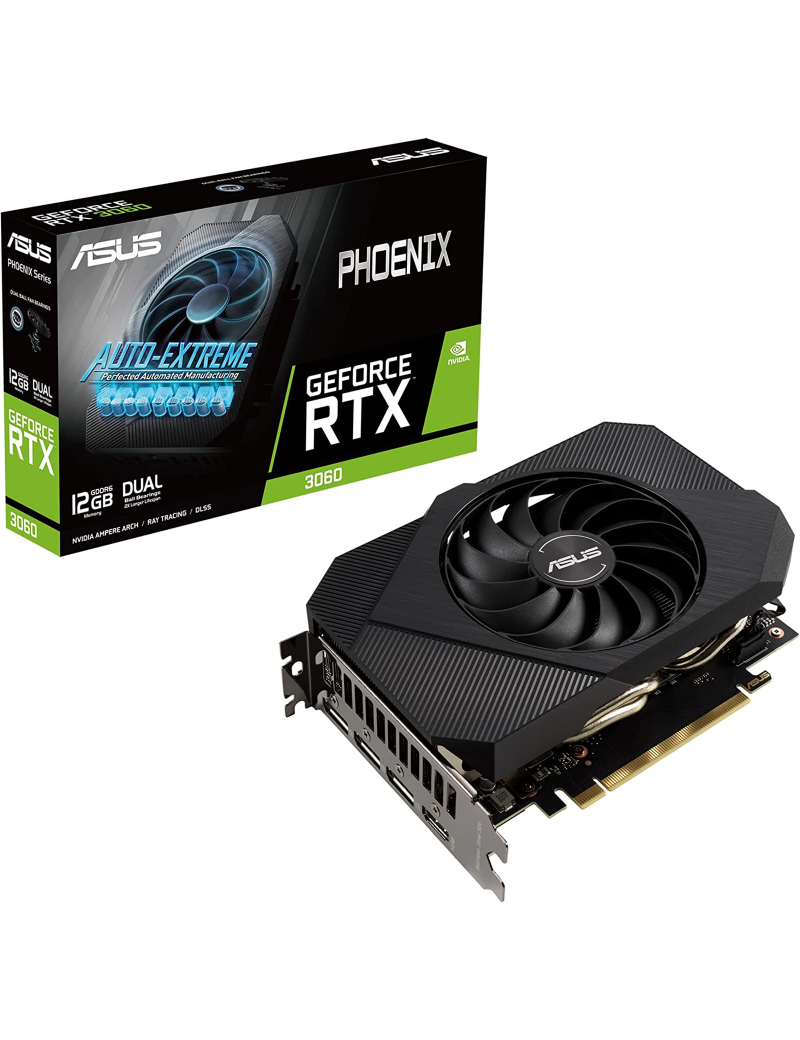 Scheda Video ASUS Nvidia GeForce RTX 3060 12GB GDDR6 Phoenix V2