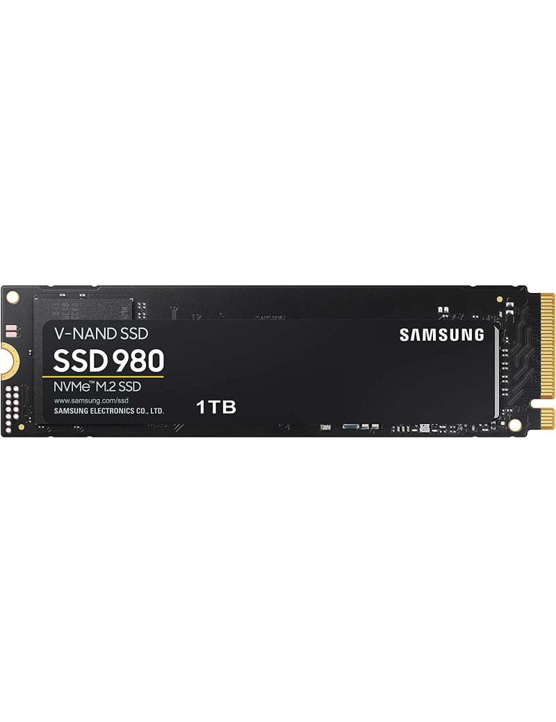 Samsung SSD 980 M.2 1TB NVMe PCIe 3.0 x4 MZ-V8V1T0BW