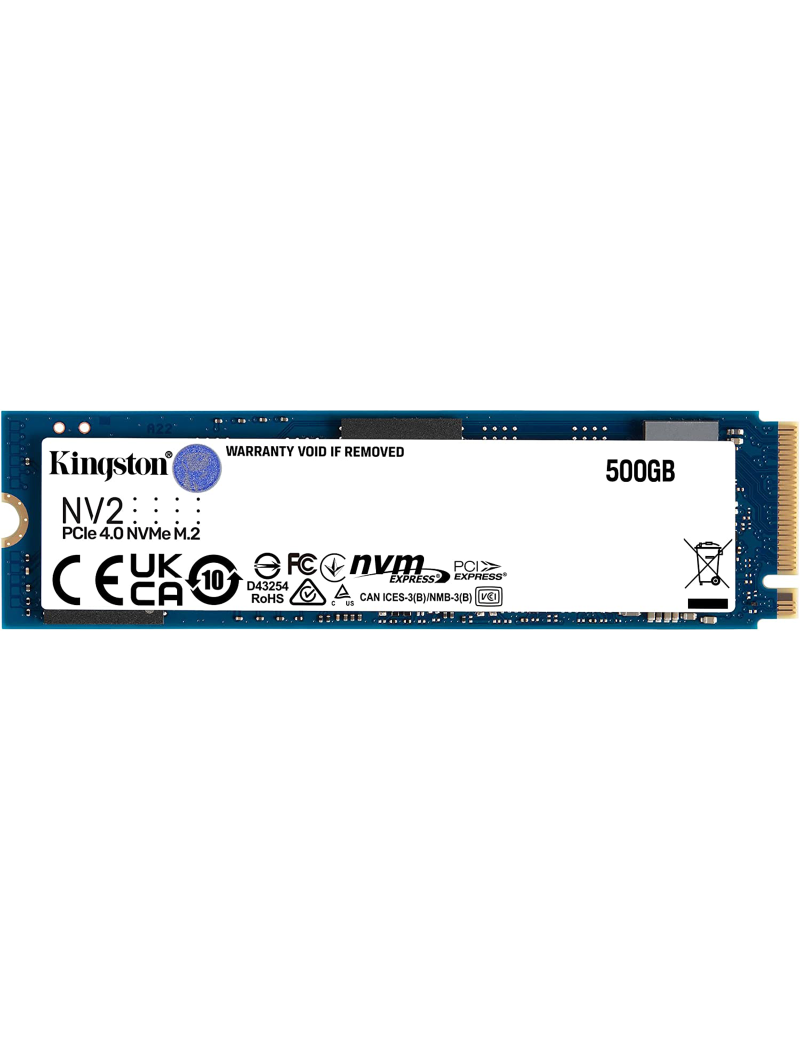 Kingston NV2 SSD 500GB M.2 NVMe PCIe Gen 4.0