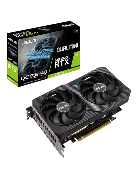 Scheda Video ASUS Nvidia GeForce RTX 3060 Ti 8GB GDDR6 Dual Mini OC V2