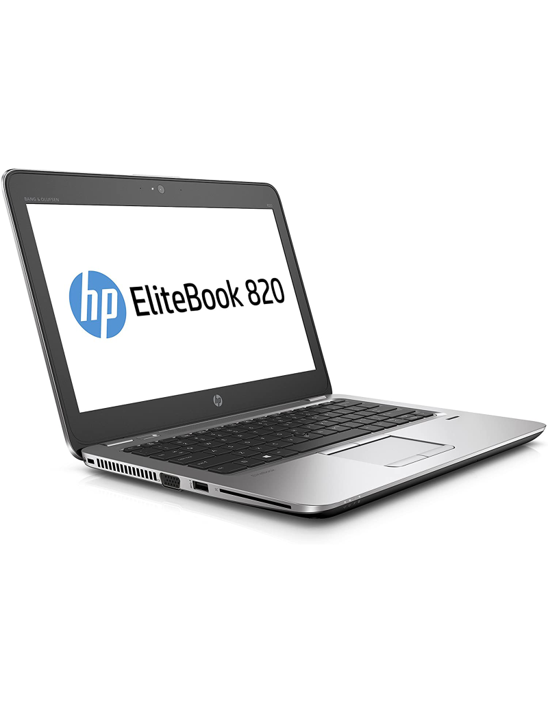 Notebook PC Portatile Ricondizionato HP EliteBook 820 G3 12.5" Intel Core i5-6200U Ram 8GB SSD 240GB Webcam