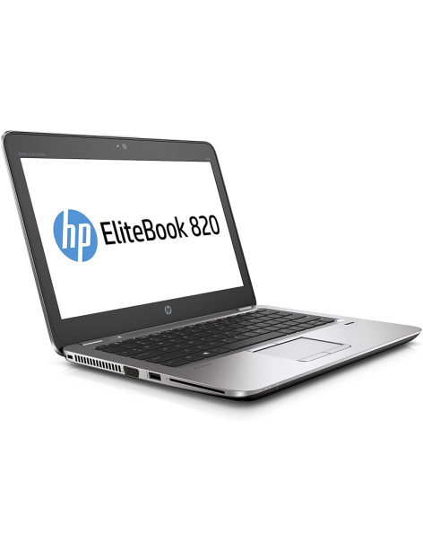 Notebook PC Portatile Ricondizionato HP EliteBook 820 G3 12.5" Intel Core i5-6200U Ram 8GB SSD 240GB Webcam