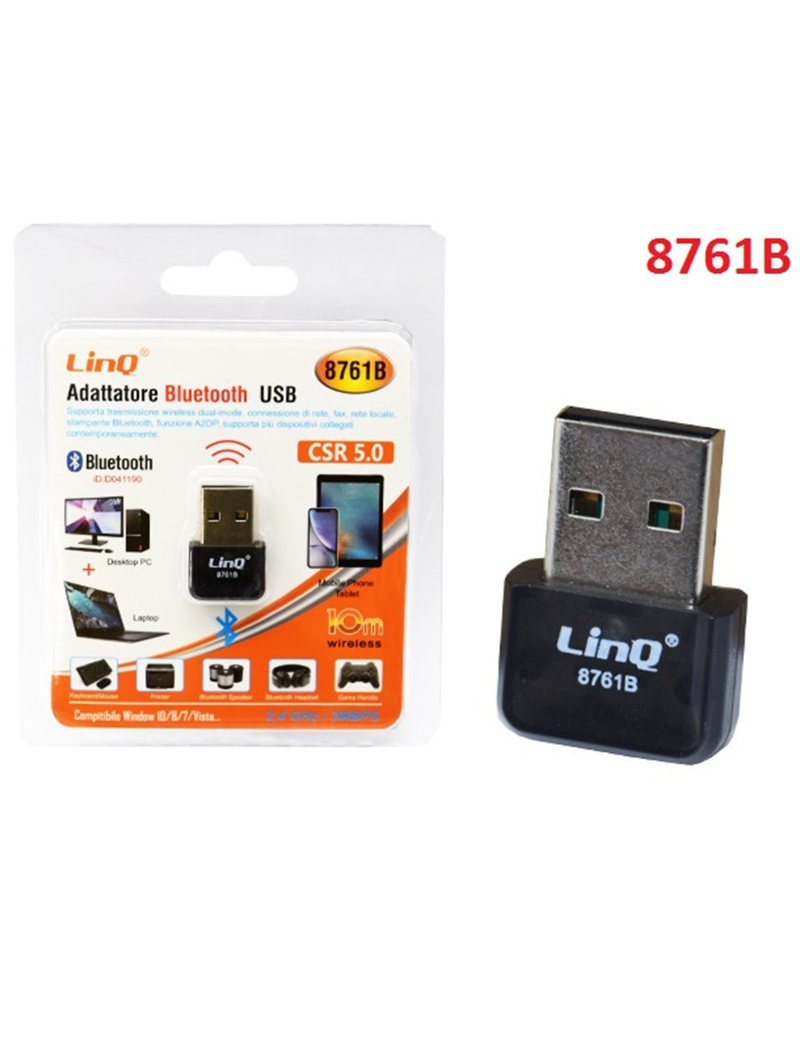 Penna USB Bluetooth 5.0 LinQ 8761B