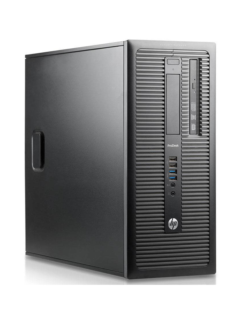 HP EliteDesk 800 G1 Tower PC Computer Intel i5-4460 Ram 8GB SSD 240GB DVD-ROM (Ricondizionato Grado A)