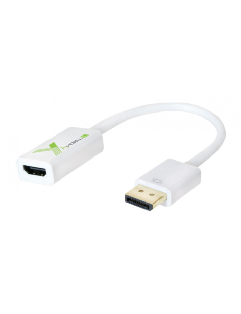 Techly DP-HDMIFP Adattatore Video da Display Port Maschio a HDMI Femmina