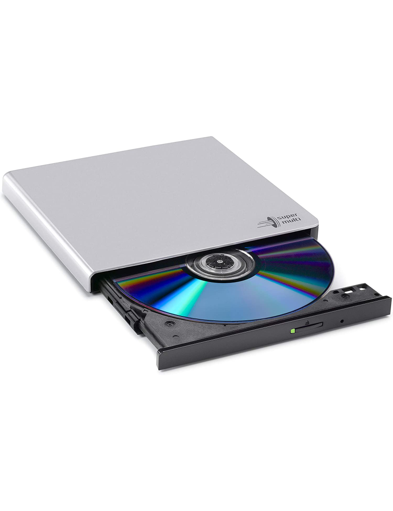 Hitachi-LG GP57ES40 Masterizzatore DVD-RW Esterno USB 2.0 Slim Silver