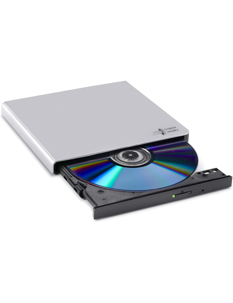 Hitachi-LG GP57ES40 Masterizzatore DVD-RW Esterno USB 2.0 Slim Silver
