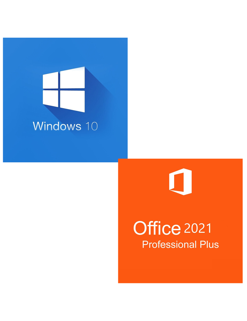 SERVIZIO DI INSTALLAZIONE Licenze Windows 10 Pro + Office 2021 Pro Plus (da abbinare a un PC)