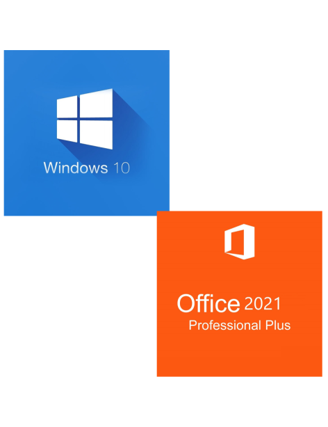 SERVIZIO DI INSTALLAZIONE Licenze Windows 10 Pro + Office 2021 Pro Plus (da abbinare a un PC)