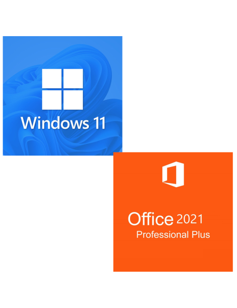 SERVIZIO DI INSTALLAZIONE Licenze Windows 11 Pro + Office 2021 Pro Plus (da abbinare a un PC)