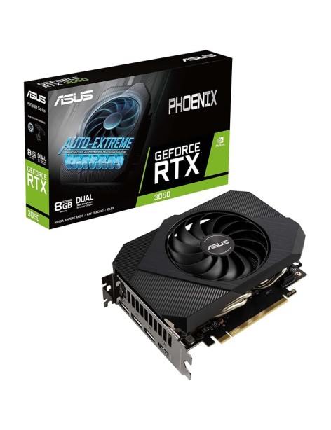 Scheda Video ASUS Nvidia GeForce RTX 3050 8GB GDDR6 Phoenix LHR