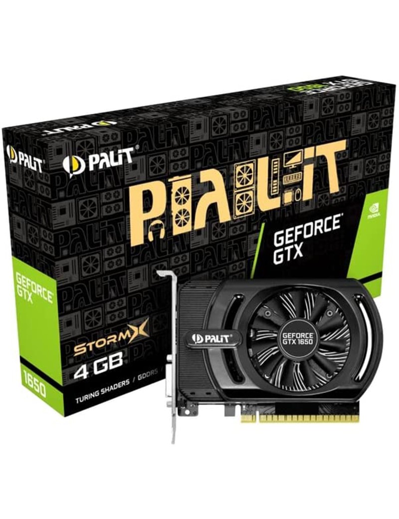 Scheda Video Palit Nvidia GeForce GTX 1650 4GB GDDR5 StormX