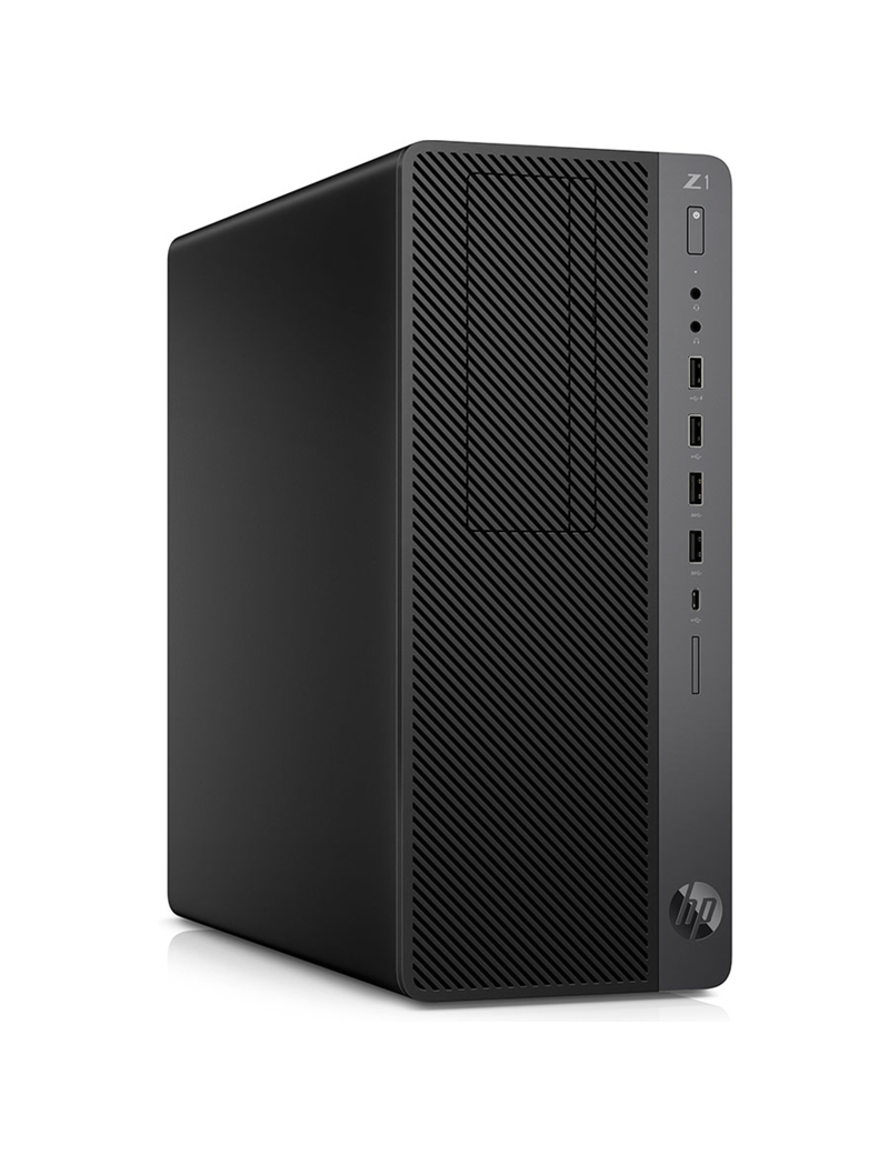 PC Computer Ricondizionato HP Z1 G5 Workstation Tower Intel i7-9700 Ram 16GB SSD 512GB AMD RX 550 4GB Freedos
