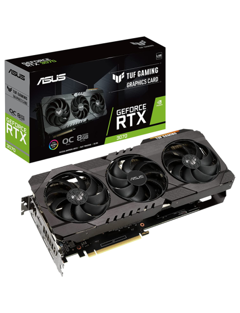 Scheda Video ASUS Nvidia GeForce RTX 3070 8GB GDDR6 TUF Gaming OC V2 LHR