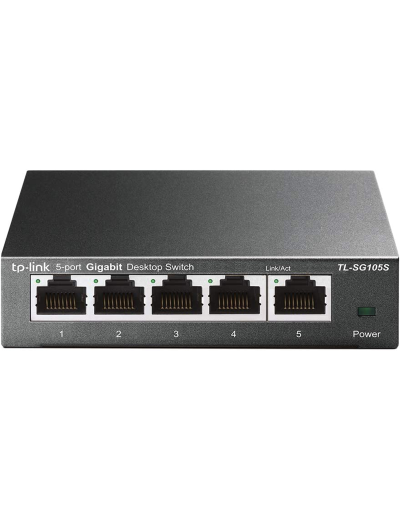 Switch Ethernet 5 Porte RJ45 10/100/1000 Mbps TP-Link TL-SG105
