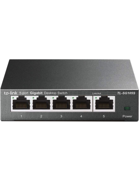 Switch Ethernet 5 Porte RJ45 10/100/1000 Mbps TP-Link TL-SG105