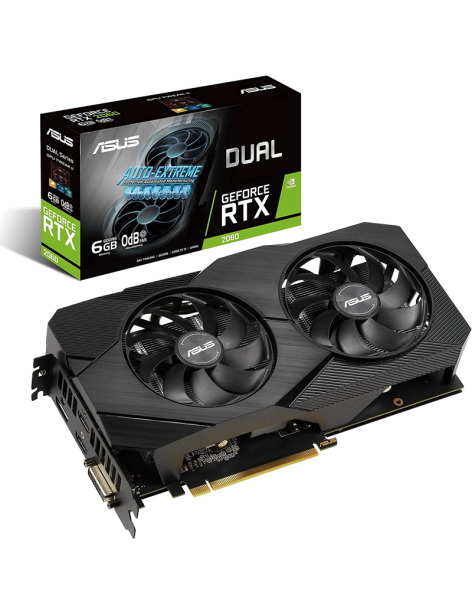 Scheda Video ASUS Nvidia GeForce RTX 2060 6GB GDDR6 Dual EVO