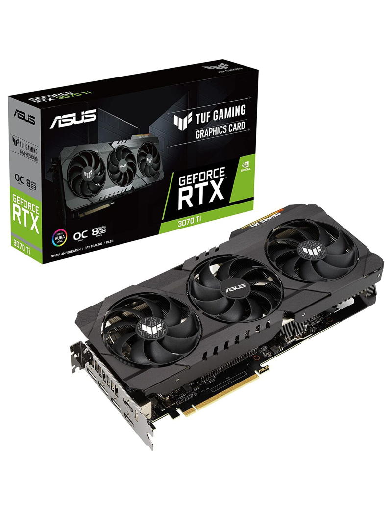 Scheda Video ASUS Nvidia GeForce RTX 3070 Ti 8GB GDDR6X TUF Gaming OC V2