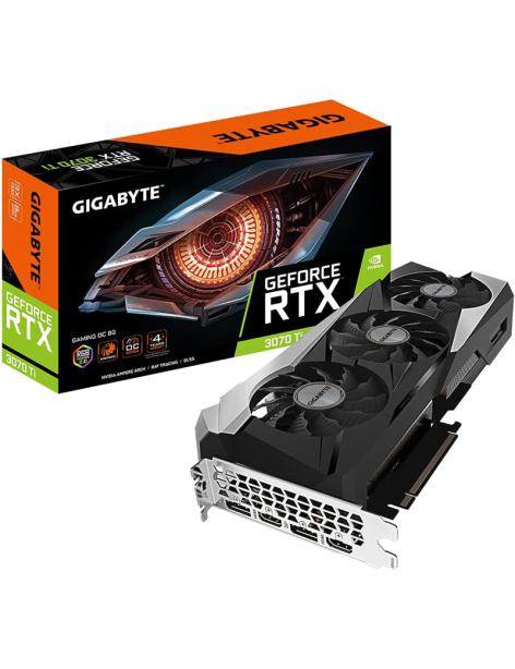 Scheda Video Gigabyte Nvidia GeForce RTX 3070 Ti 8GB GDDR6X Gaming OC (LHR)