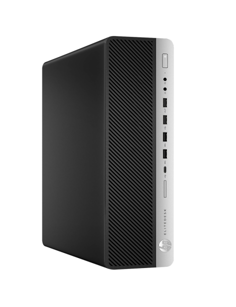 PC Computer Ricondizionato HP EliteDesk 800 G3 SFF Intel i5-6400 Ram 8GB SSD 240GB NO PORTA LAN