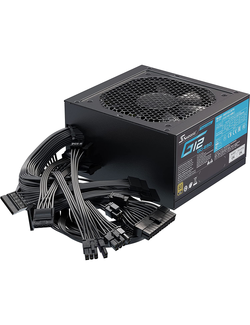 Seasonic G12 Alimentatore ATX 650W 80 Plus Gold