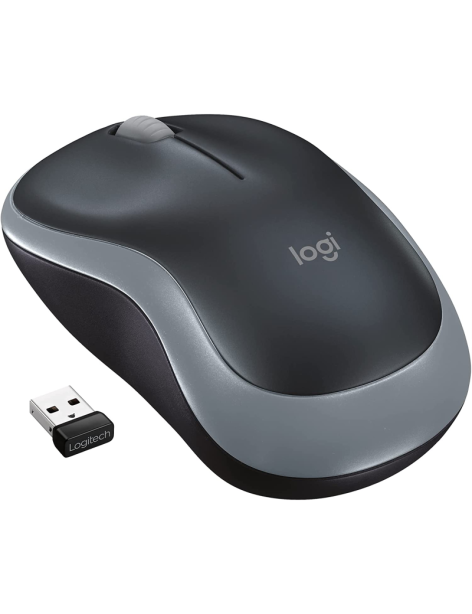 Mouse Wireless Logitech M185 Grigio