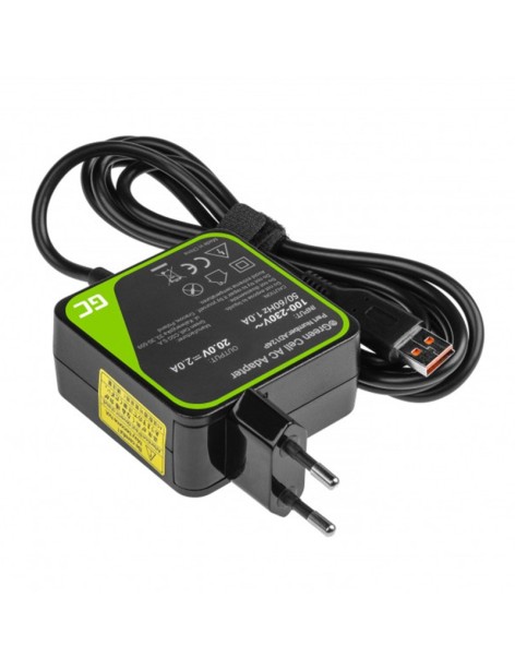 Alimentatore Compatibile Per Notebook Lenovo 40W 20V 2A / Lenovo Plug USB