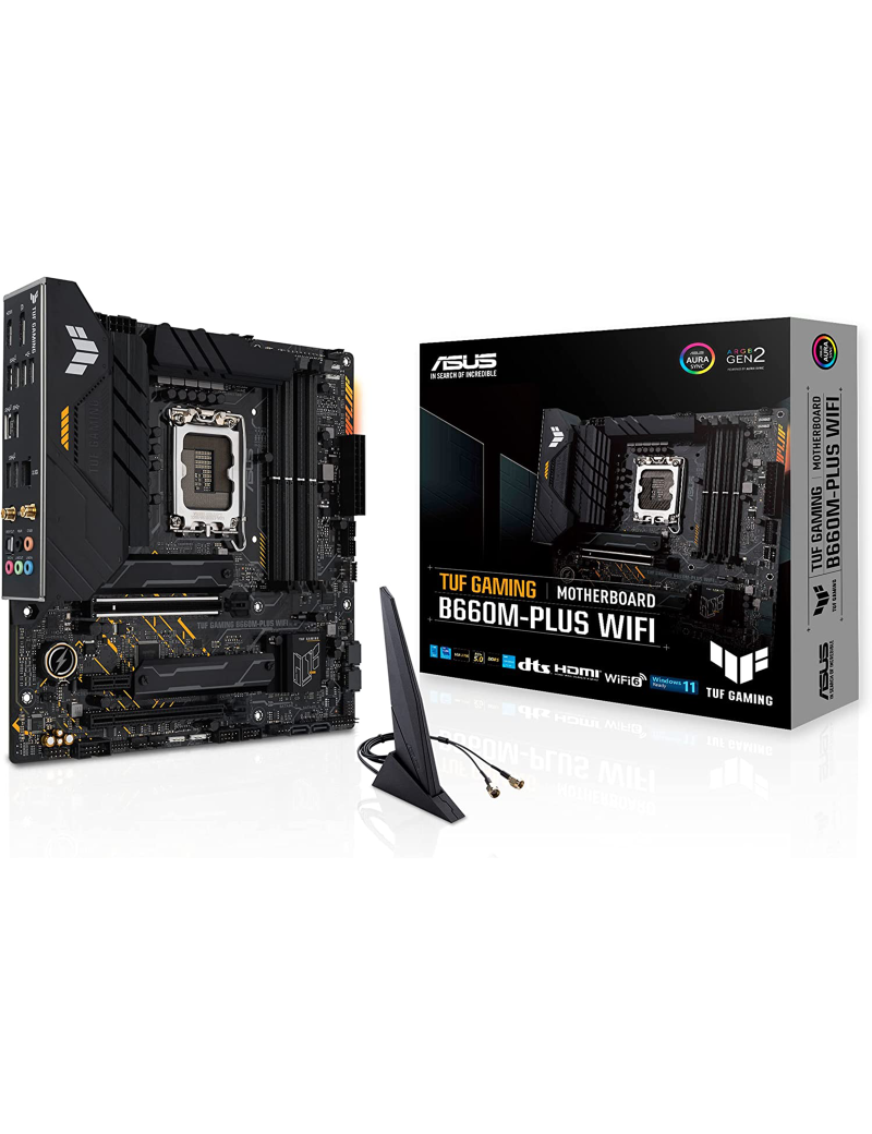Scheda Madre ASUS TUF B660M-PLUS Gaming WIFI DDR5 Intel LGA 1700