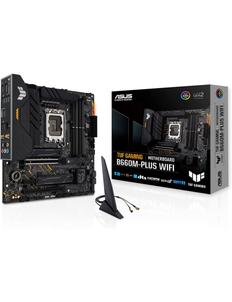 Scheda Madre ASUS TUF B660M-PLUS Gaming WIFI DDR5 Intel LGA 1700