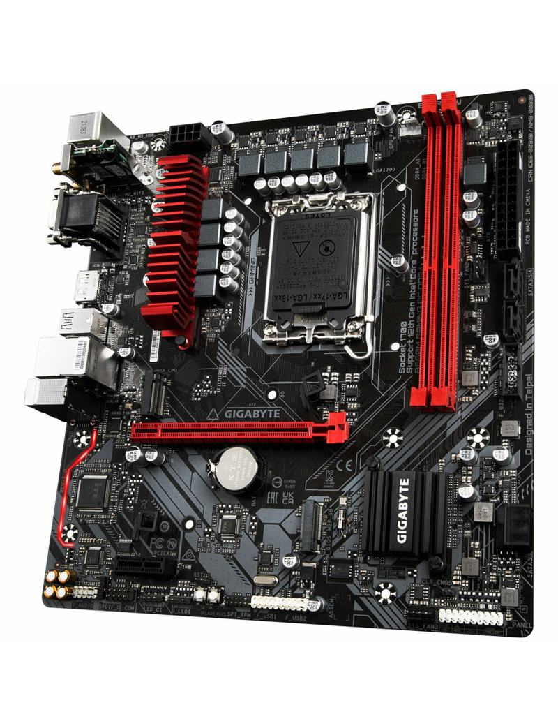 Scheda Madre Gigabyte GA-B660M Gaming AC DDR4 Intel LGA 1700