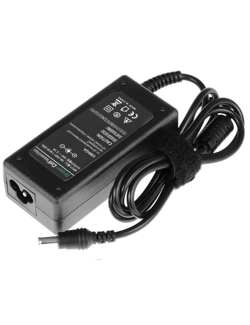 Alimentatore Compatibile Per Notebook Samsung 40W 19V 2.1A / 5.5mm - 3.0mm