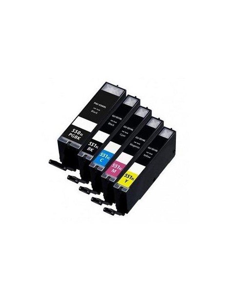 11ML Com for Canon Pixma IP7250,MG5450,MG6350CLI-551XLC