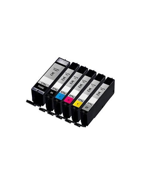 22.2ML With chip Canon MG5700,MG6800,MG7700PGI-570pgbkXL