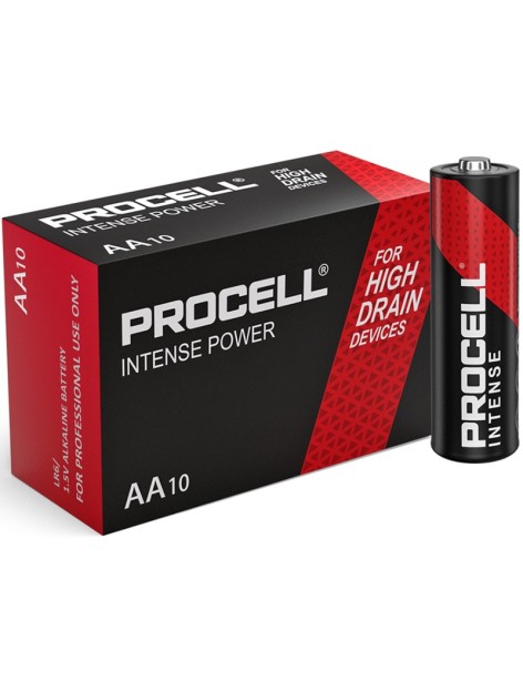 Duracell Procell Intense Power 10 Batterie AA Stilo LR6 1.5V