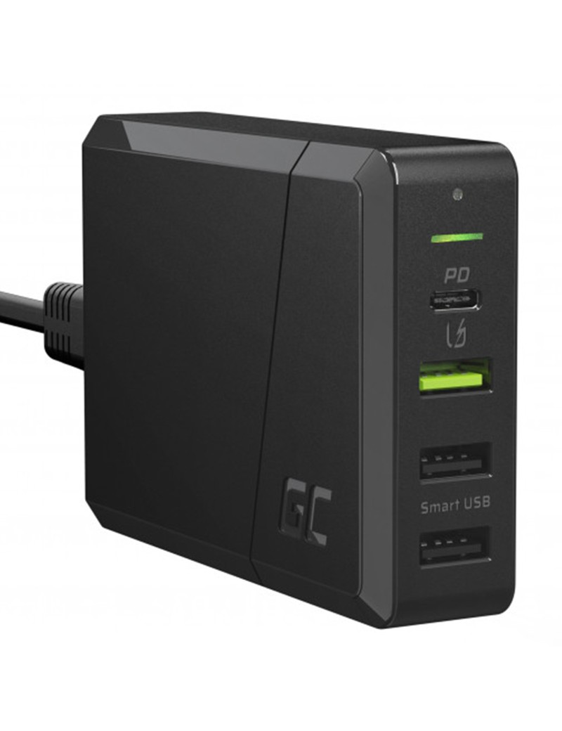 Alimentatore Universale USB Type C 75W PD Ultra Charge Greencell CHARGC01