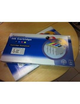 10 Cartucce Com T01811-1812-1813-1814 (4x black+6 color)