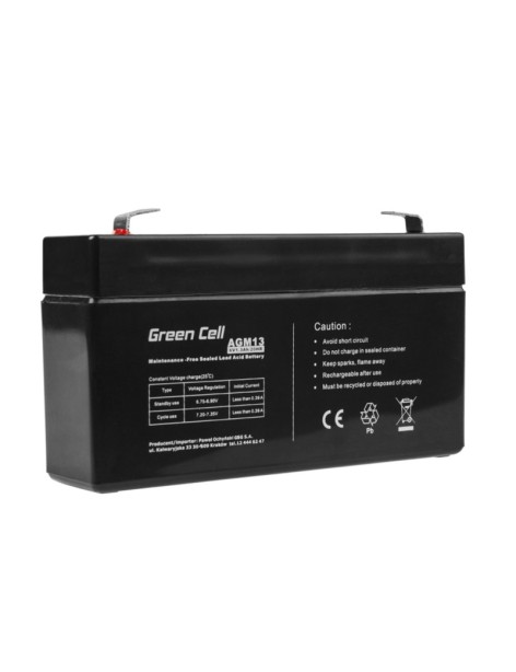 Batteria Al Piombo 6V 1.3Ah