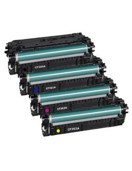 Magente Compatible HP M552dn,M553dn,M553X-5K508A/Canon 040